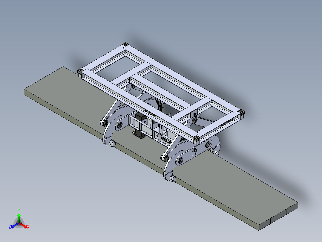 A0002635-板式舌头 35T板料提升夹具夹爪主视图