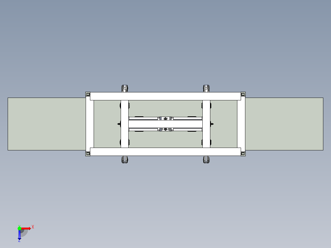 A0002635-板式舌头 35T板料提升夹具夹爪俯视图