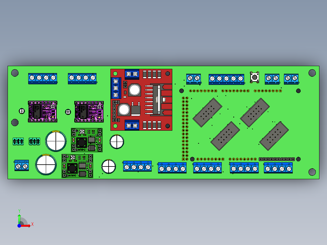 电路板、主板(54)前视图
