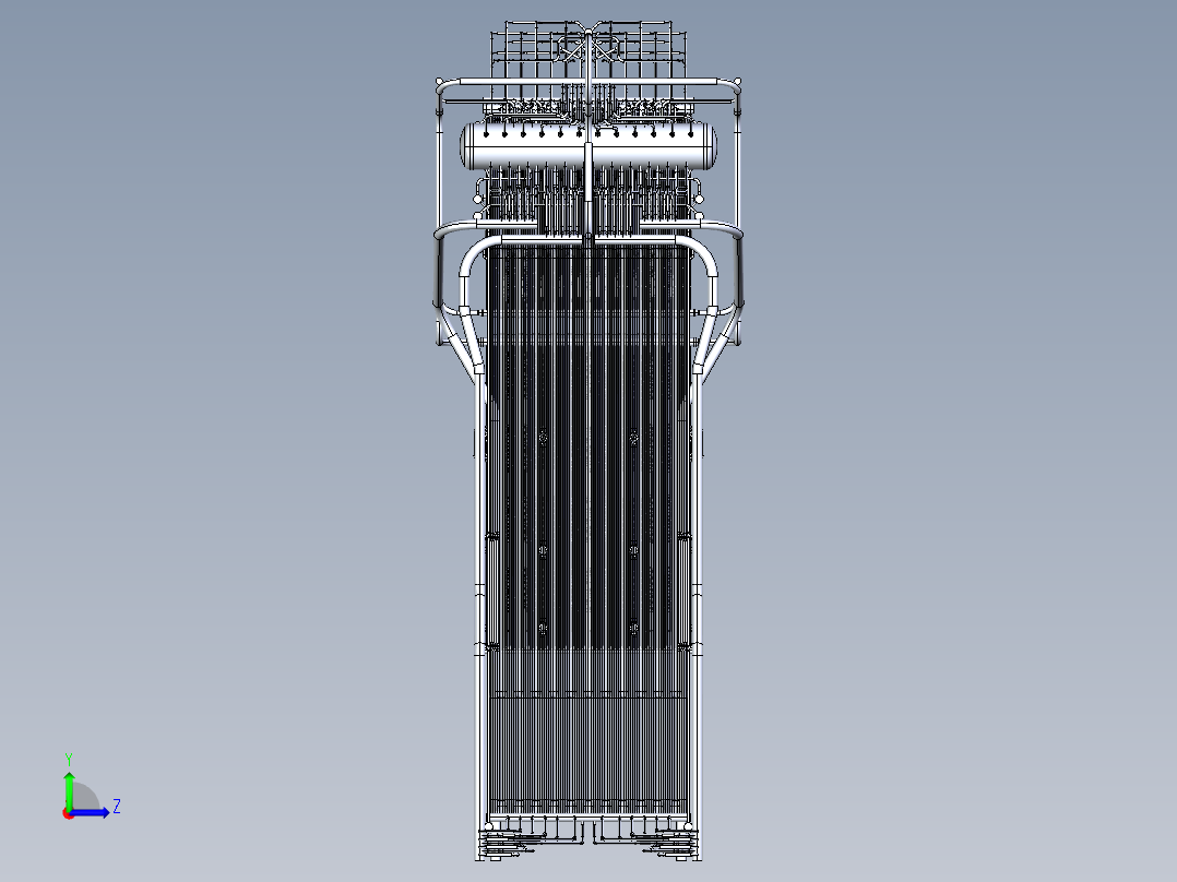 Borsod 100M 锅炉左视图