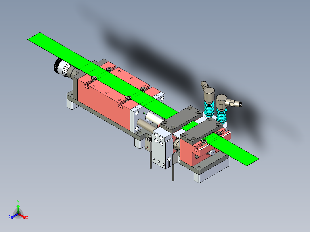 B2004792-气动给料机工作纸条送纸器