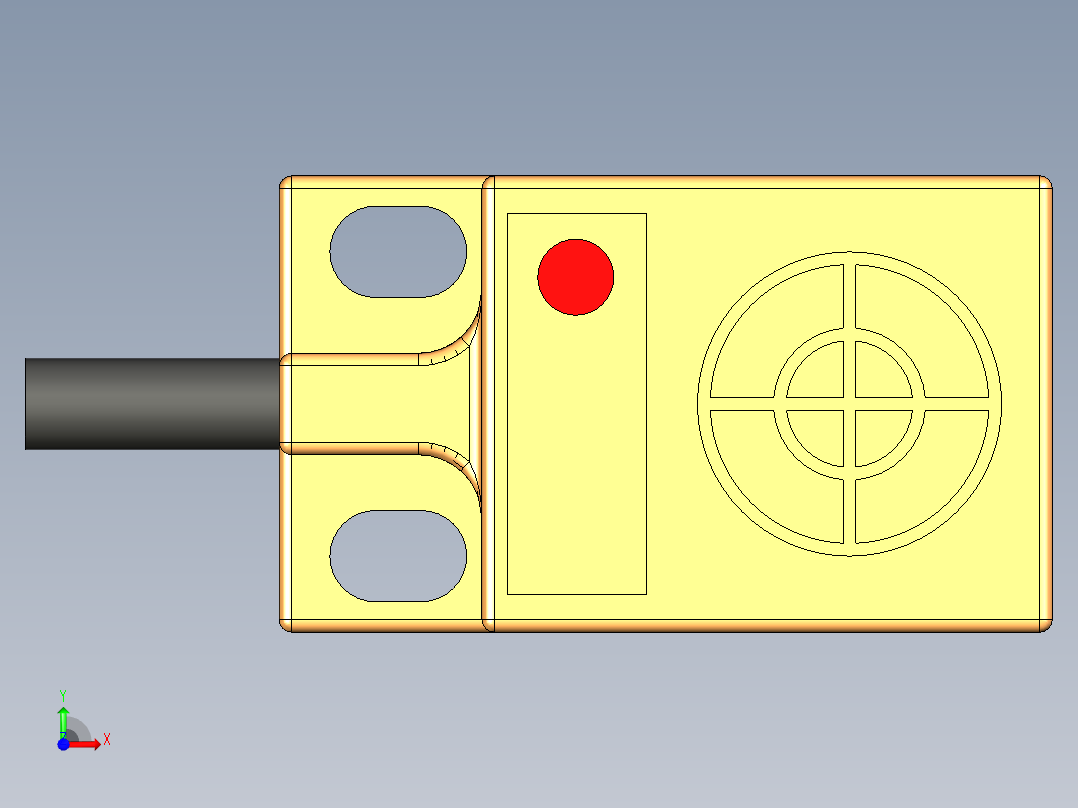 感应式传感器 TL-W5MF1前视图