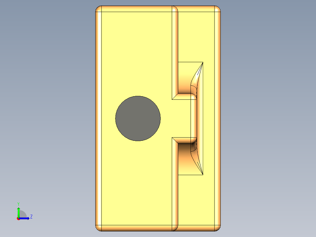 感应式传感器 TL-W5MF1左视图