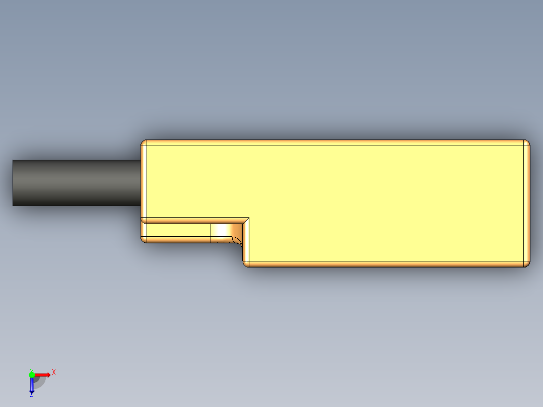 感应式传感器 TL-W5MF1俯视图