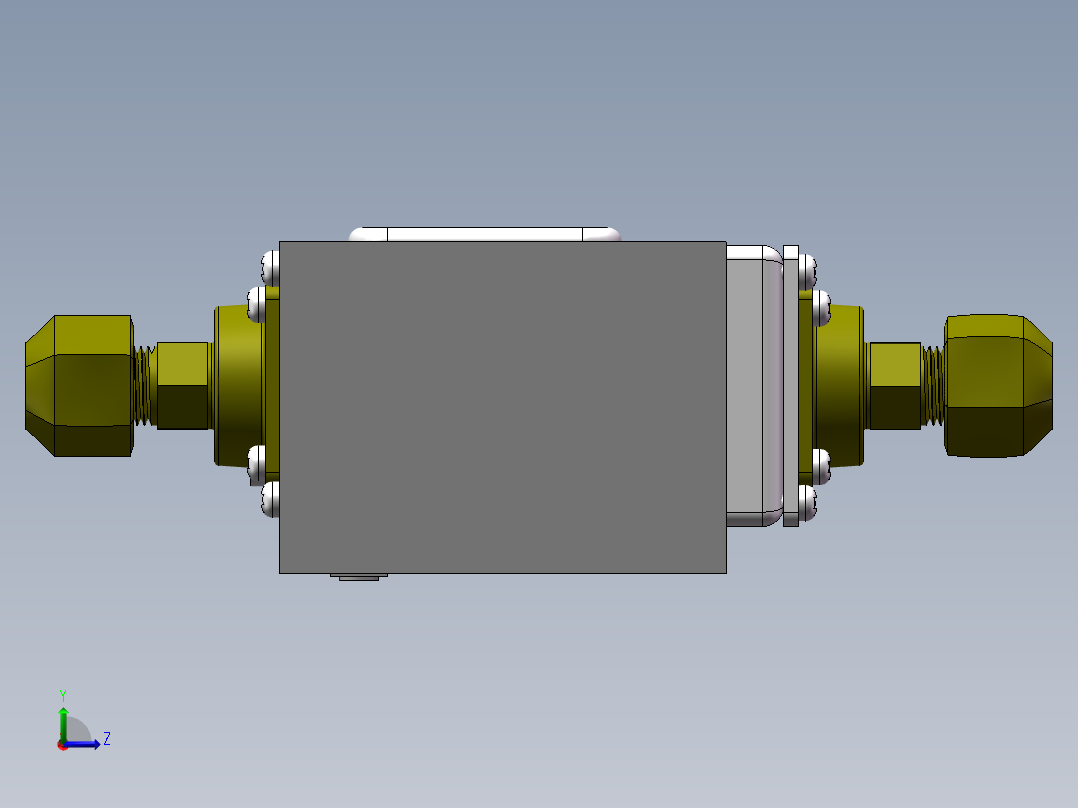 油压差控制器 722797左视图