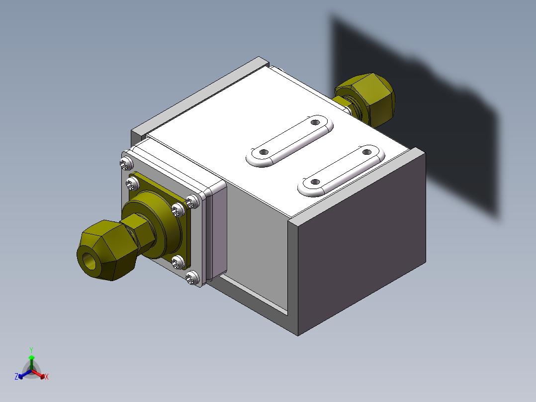 油压差控制器 722797正等轴测图