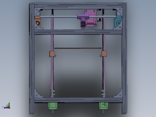 铝框架3D打印机