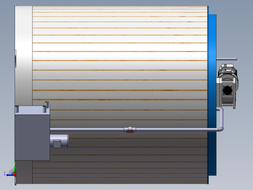 筒式蒸发器右视缩略图