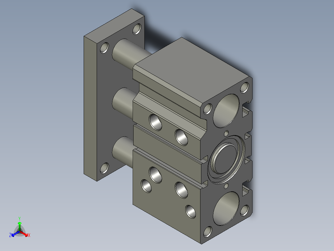 TCL32x25S(0)+()111正等轴测图