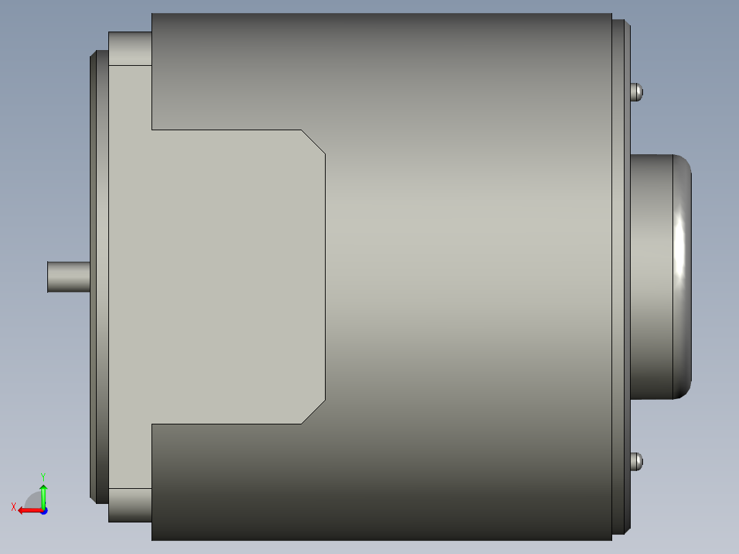 PACMV-U80-W25-V100motor后视图