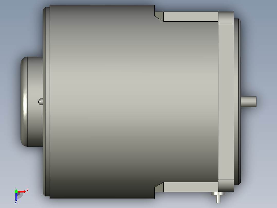 PACMV-U80-W25-V100motor俯视图