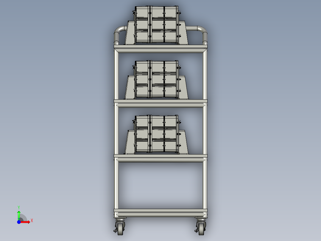 CCD周转车前视图