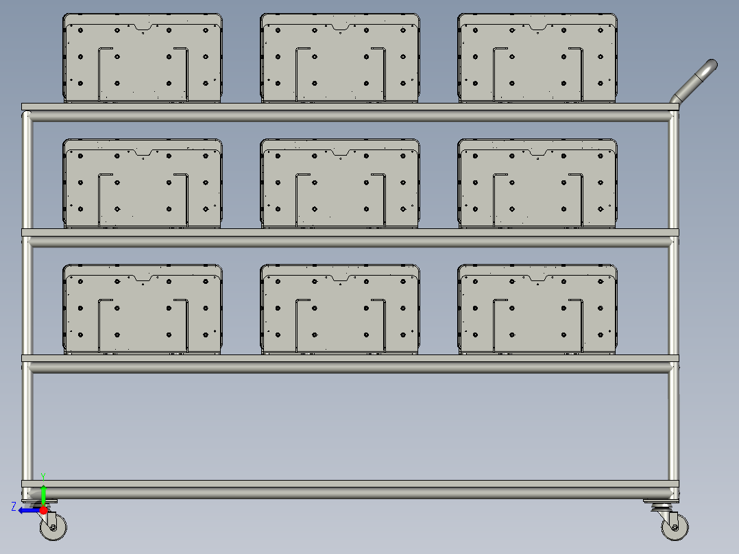 CCD周转车右视图
