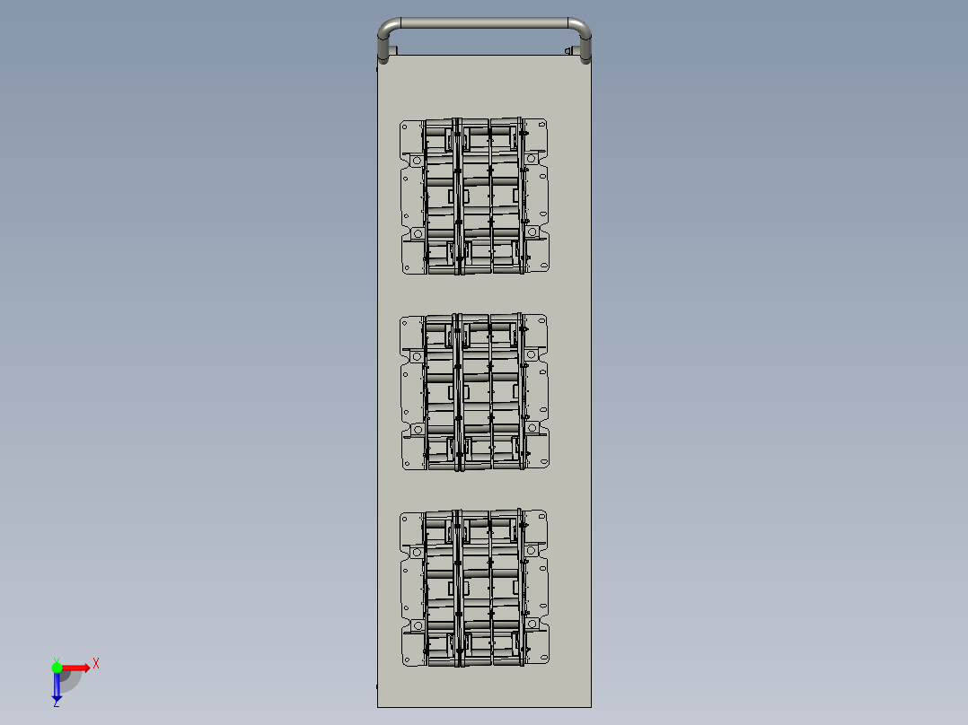 CCD周转车俯视图