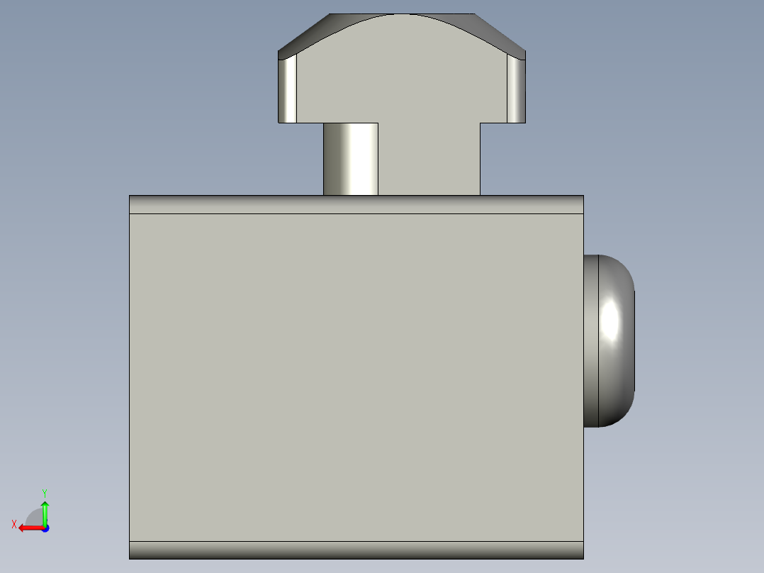 水晶头AMV61-G408-SET-B怡和达后视图