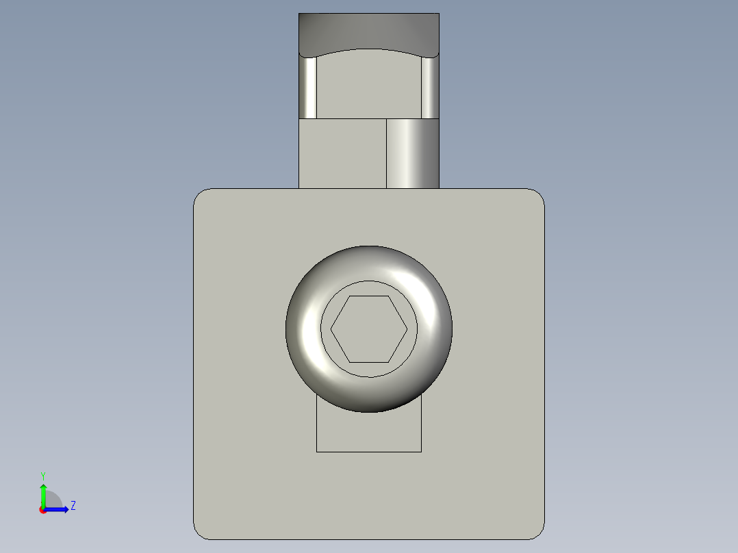 水晶头AMV61-G408-SET-B怡和达左视图