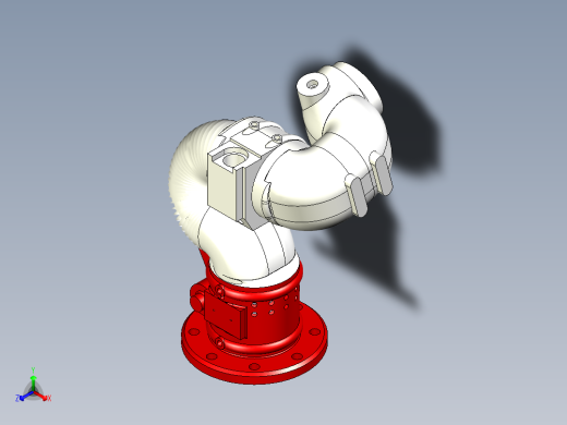 阿密龙水炮模型正等轴测缩略图
