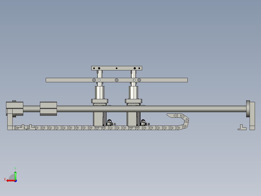 JHZB-顶升滑台总组A后视图