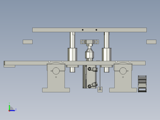 JHZB-顶升滑台总组A左视缩略图