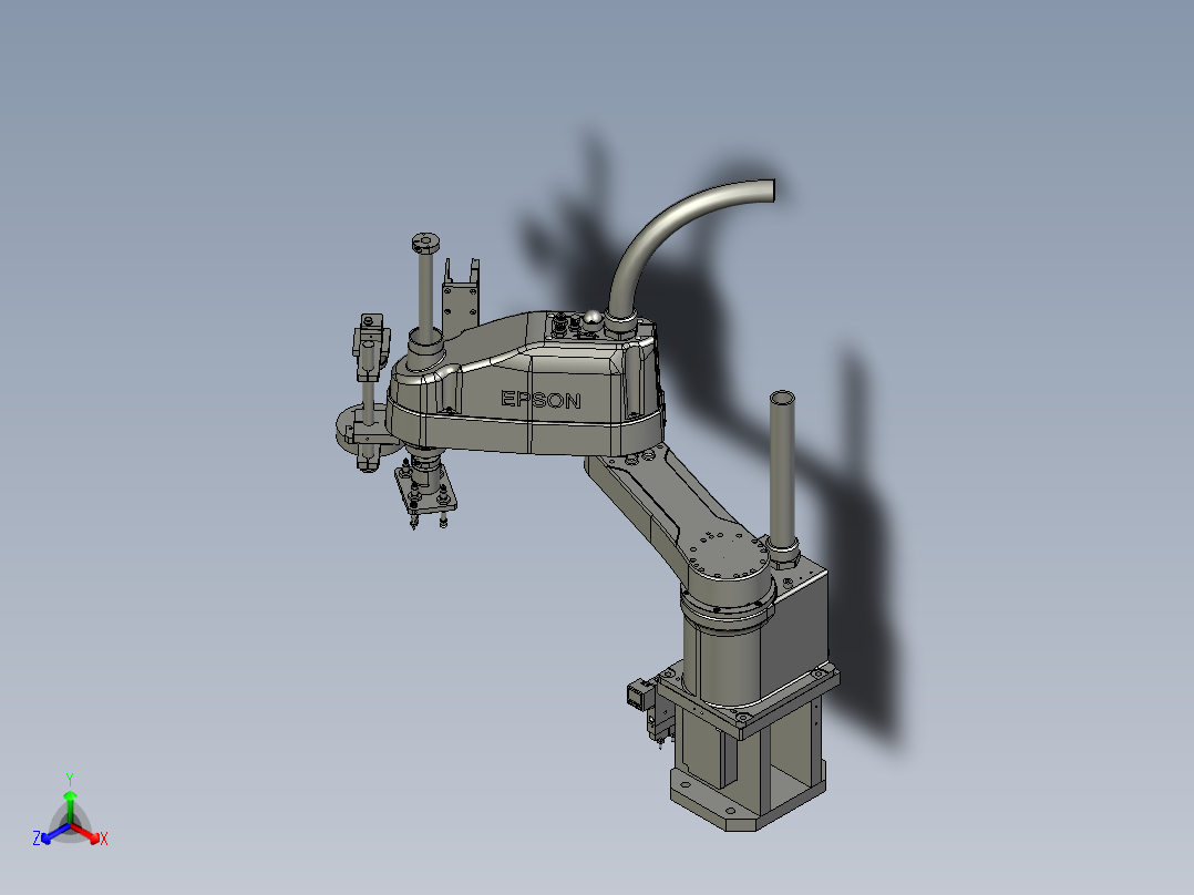 HSG吸取上料正等轴测图
