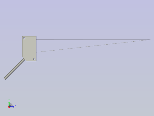 松下_激光位移传感器_HG-C1200-P左视缩略图