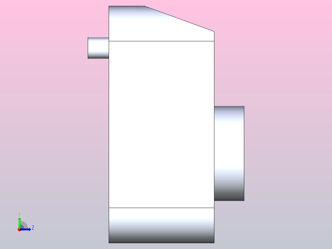 机械拨号器OB20左视图
