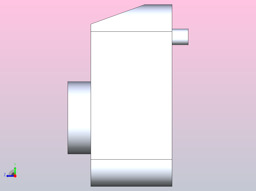 机械拨号器OB20右视图