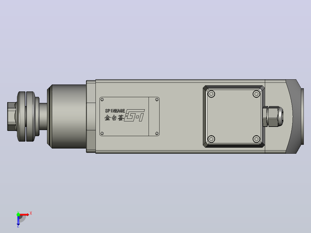 JTH4653D-S06P2.20-SCF25.4锯切电主轴俯视图