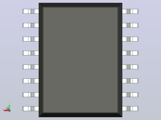 106x SOIC 封装（小外形集成电路）SOIC127P1042X355-16N后视缩略图
