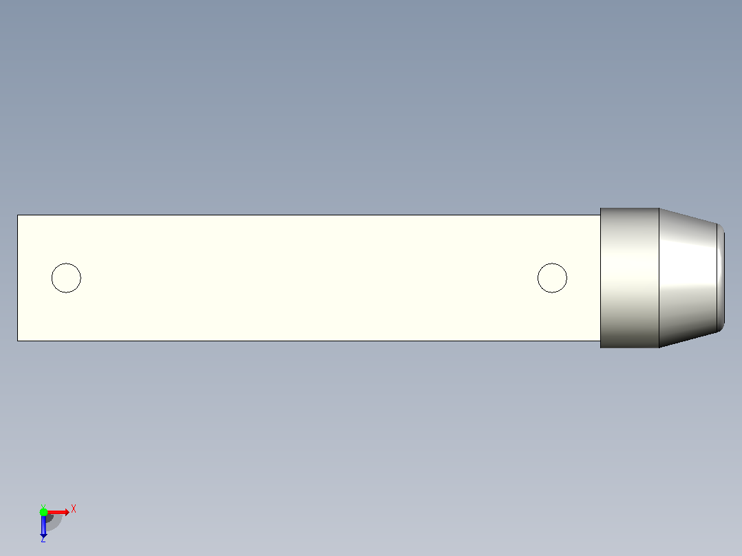 带传感器磁吸 正面安装型.A系列[PMCAA]俯视图