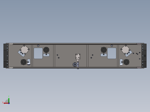 8吨前轴液压工装后视缩略图