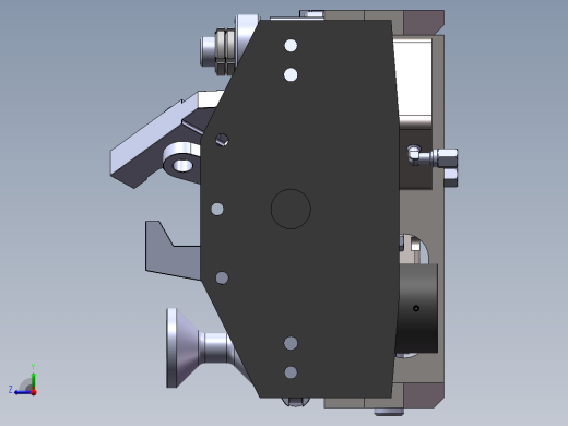 8吨前轴液压工装右视缩略图