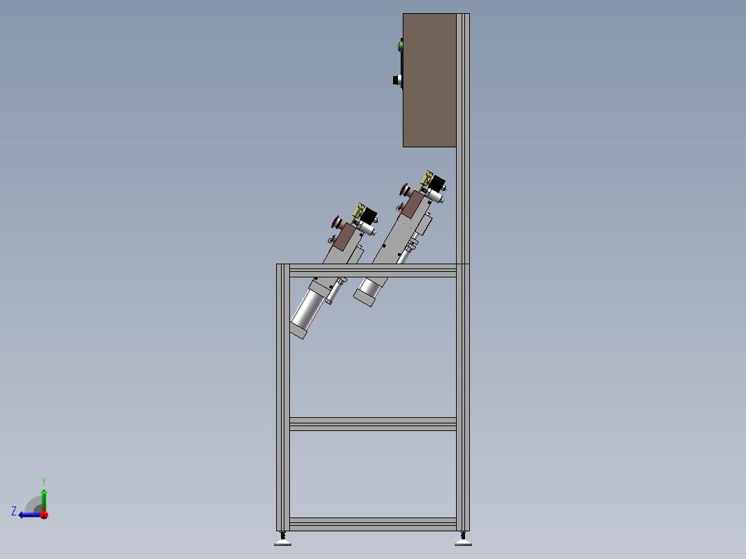 压力测试工装右视图