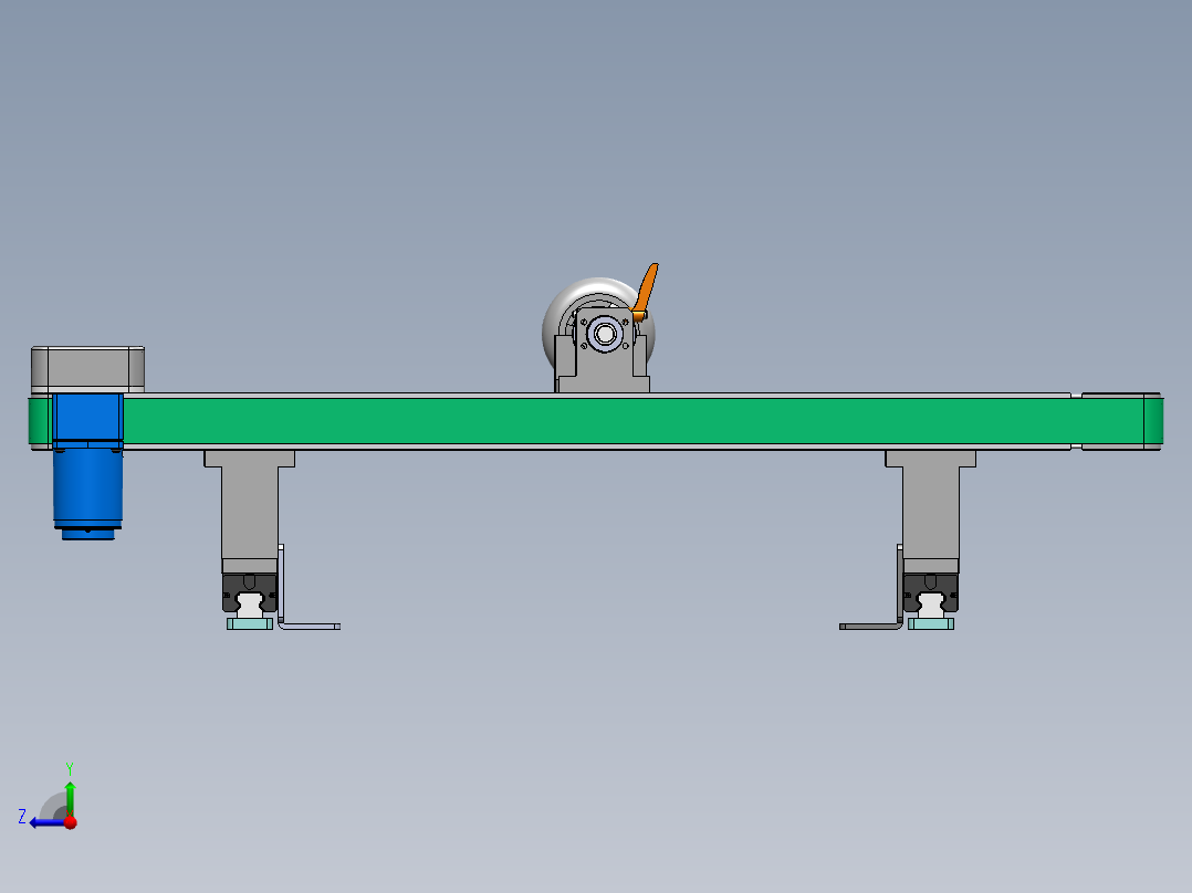 海绵皮带调宽线sw20右视图
