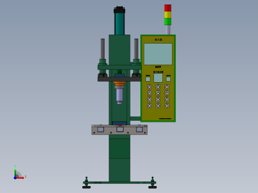 紧凑液压机前视缩略图