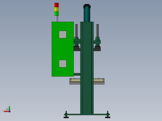 紧凑液压机后视缩略图
