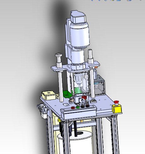 精密零件钻孔机3D图纸H673 K234 非标自动化设备3D图纸3D模型