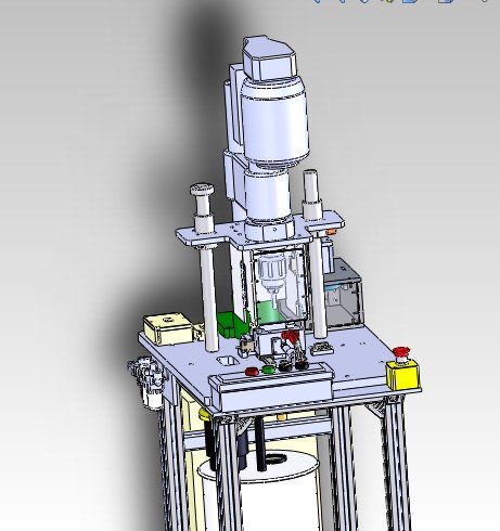 精密零件钻孔机3D图纸H673 K234 非标自动化设备3D图纸3D模型缩略图