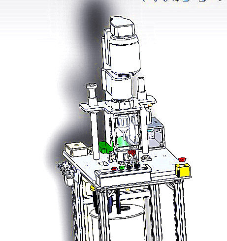 精密零件钻孔机3D图纸H673 K234 非标自动化设备3D图纸3D模型缩略图