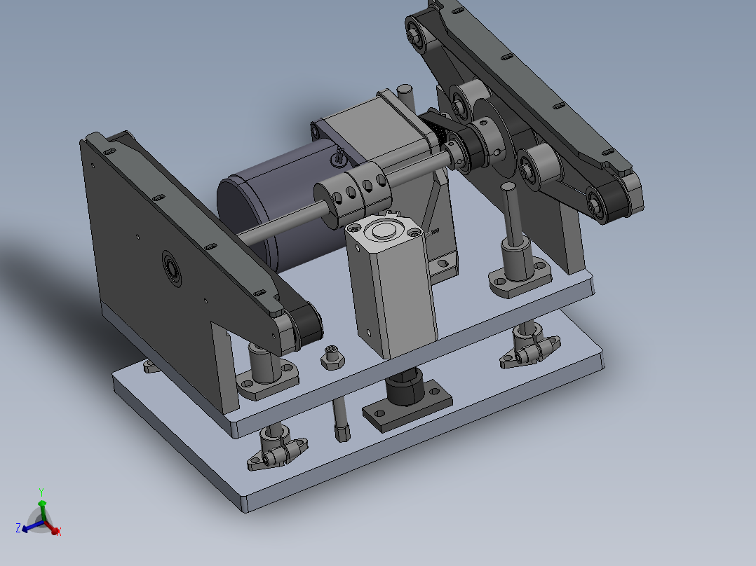 【D74】【STP】【转】小型皮带输送装置