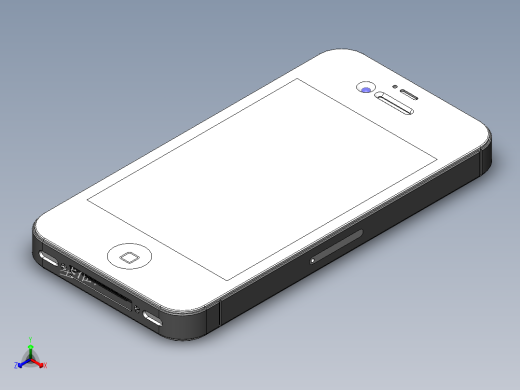 iphone4s正等轴测缩略图