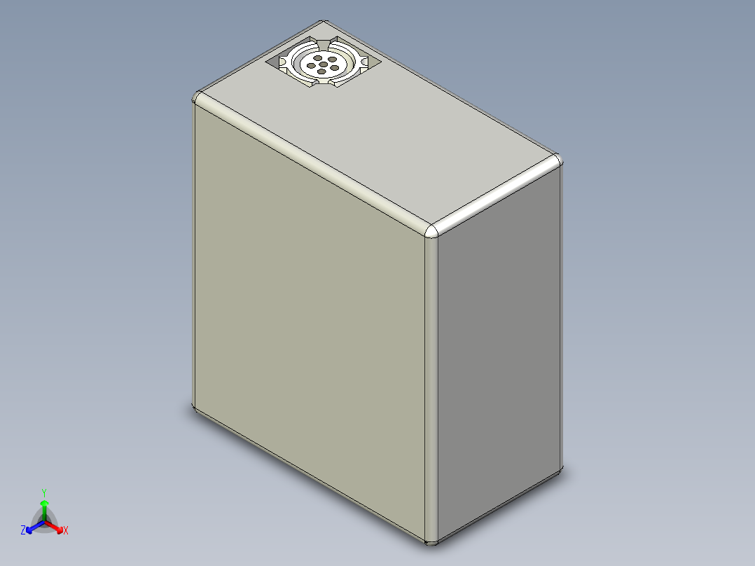 BA电池（军用）主视图