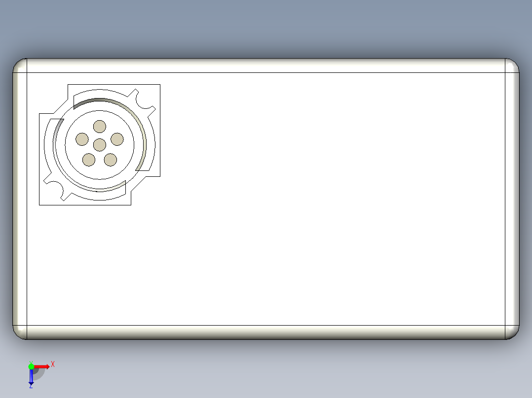 BA电池（军用）俯视图