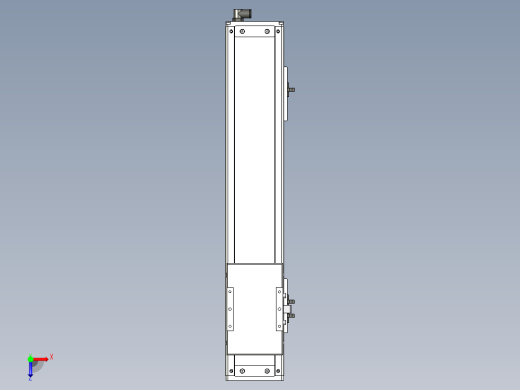 Toyo东佑达直线模组-ECH12-400-BM-100W俯视缩略图