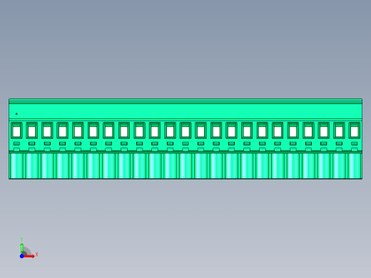 DEGSON 2EDG 系列 5.0mm 可插拔接线端子组-2EDGKB-5.0-23P-14-00AH前视缩略图