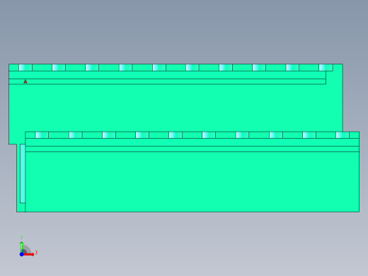 DEGSON 2EDG 系列 5.0mm 可插拔接线端子组-2EDGRT-5.0-20P-14-00AH前视缩略图