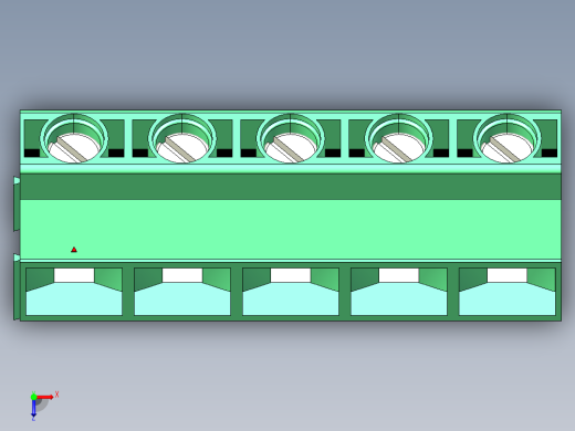 DEGSON DG636 系列 6.357.629.52mm 接线端子-DG636S-9.52-05P-14-00AH俯视缩略图
