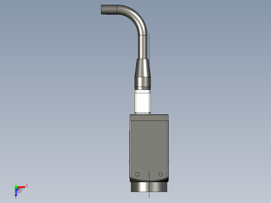 基恩士CV-H200_500C_M_kc图纸模型俯视图