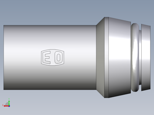 卡套式工业通用硬管接头EO_Weld_nipple__orbital__SKA20X3ORB71后视缩略图