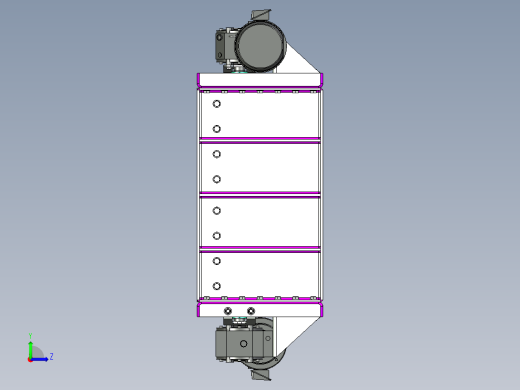 工业粉碎机左视缩略图